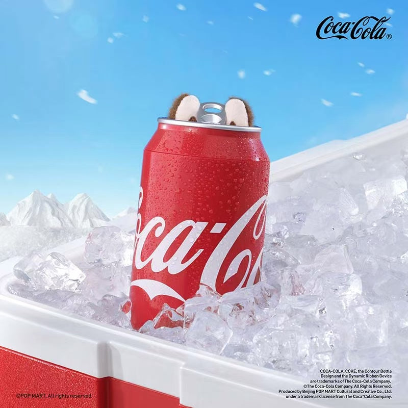 Labubu Coca cola Can -The secret one in Coca series（perorder）