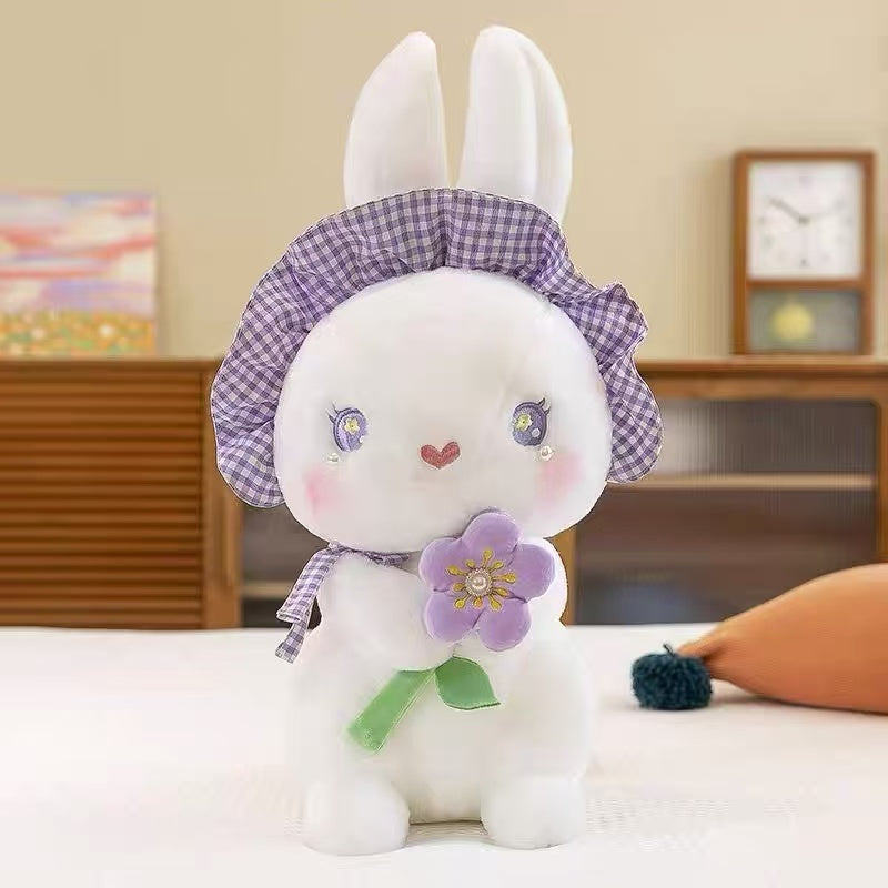 Plush toy sunflower bunny