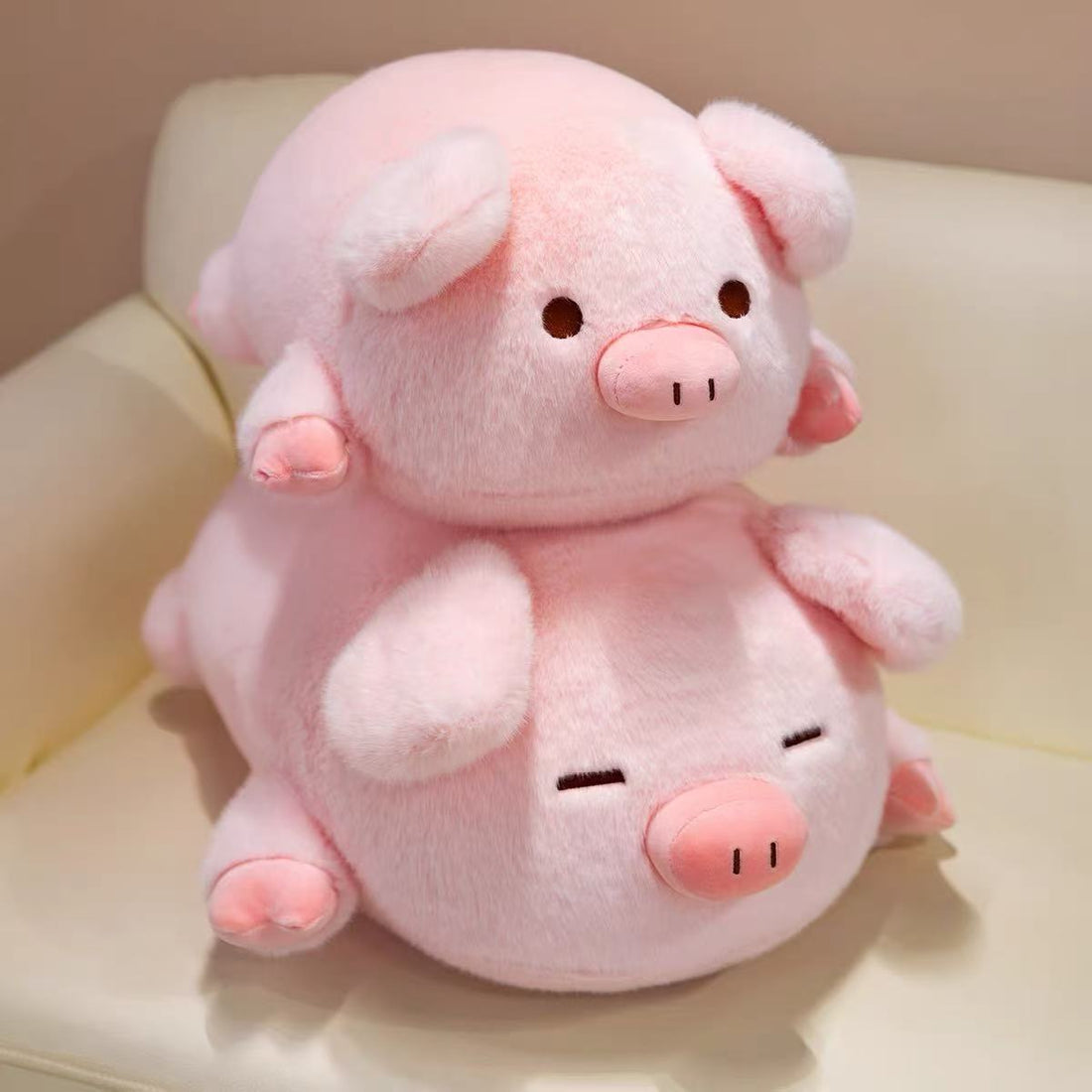 Pink Pig Doll Pillow